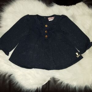 Juicy Couture shimmer sparkle sweater 12-18M
